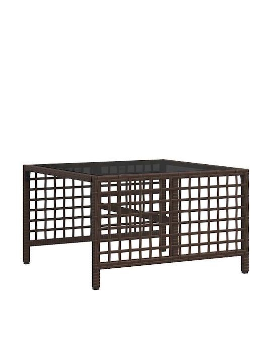 Outdoor Corner Sofa Rattan With Cushions 167x55x60cm