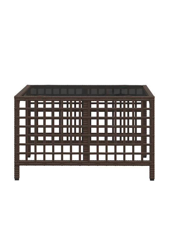 Outdoor Corner Sofa Rattan With Cushions 167x55x60cm