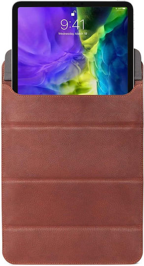 Husă Din Piele Ipad Pro 10,5 Decoded Husă De Protecție Maro