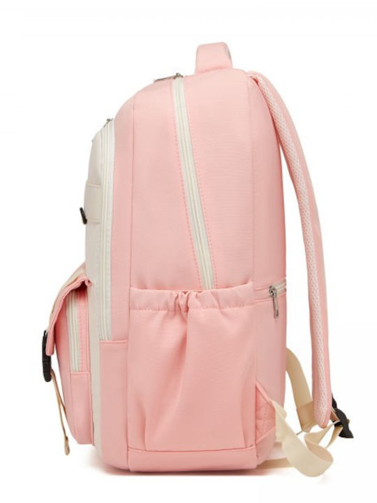 Miss Lulu Backpack Ροζ