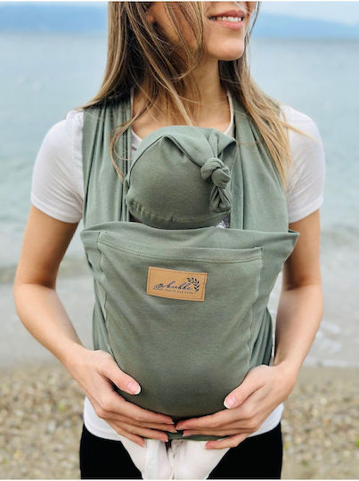 SteweHome Standard Baby Carrier Sling Green with Maximum Weight 15kg
