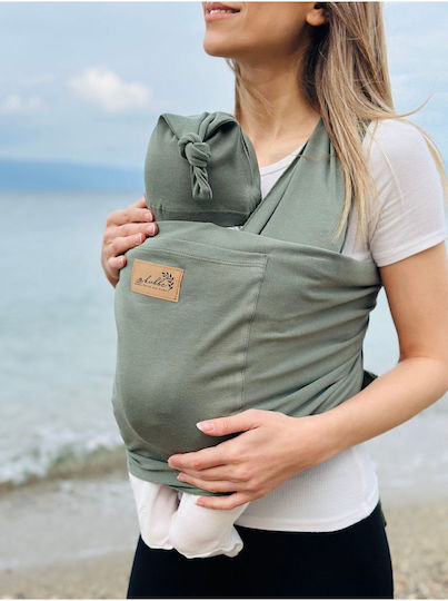 SteweHome Back Baby Carrier Green with Maximum Weight 15kg