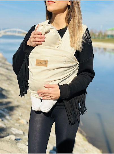 SteweHome Μάρσιπος Πλάτης Μπεζ με Μέγιστο Βάρος 15kg