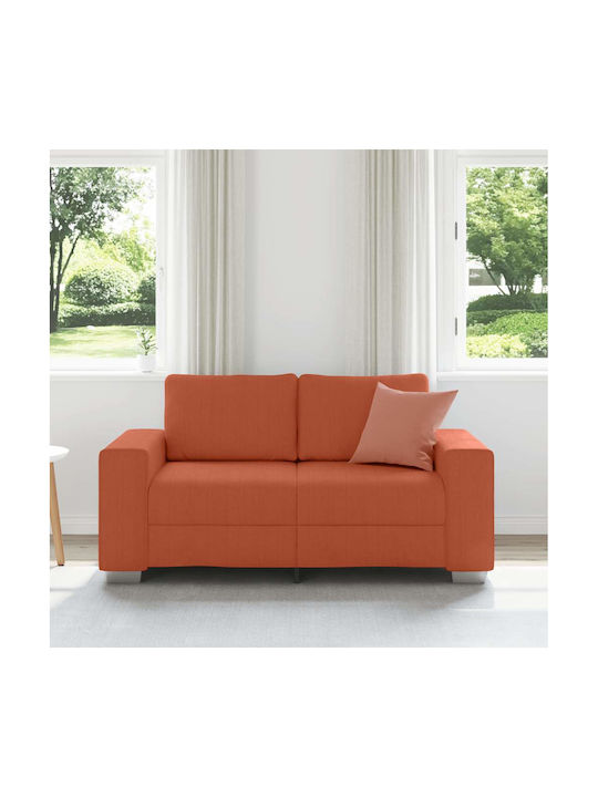 Doppelsitzer Sofa Rotes Orangen 160x77x82cm