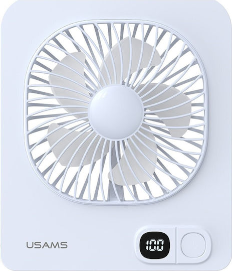 Usams Usams Mini Ventilator für Mobiltelefon USB Blau ZB363FS02