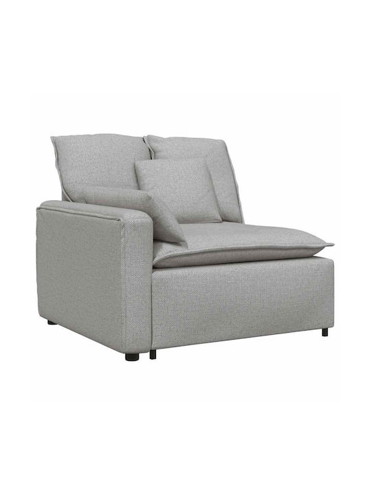 Canapea Patru Locuri Gri 324x105x64cm