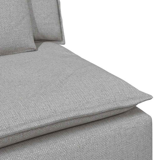 Canapea Patru Locuri Gri 324x105x64cm