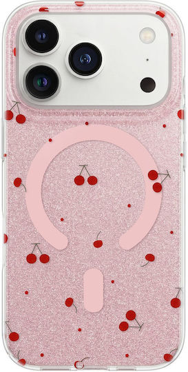 Cherry Handyhülle Rückseite Burgundisch für iPhone 16