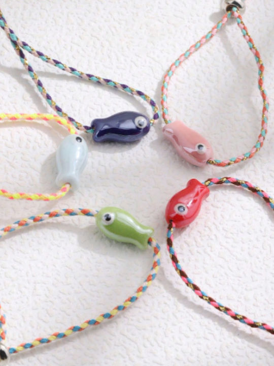 Kids Bracelets Set with Evil Eye KIDSBR-17A