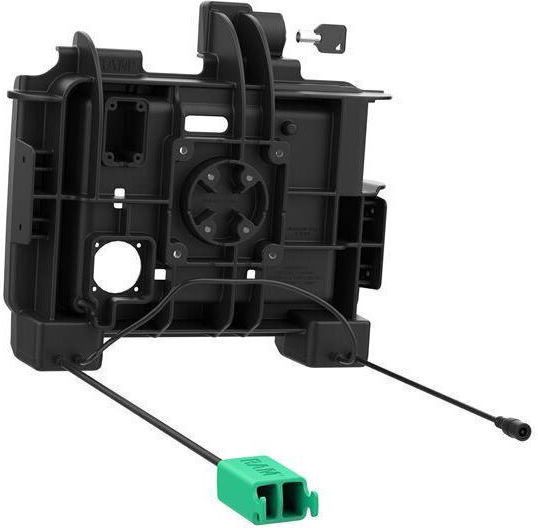 Ram Mounts Ram Power + Dual Usb Locking Dock Zebra Et6x