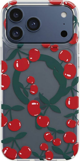 Cherry Back Cover Διάφανο (iPhone 14 Pro)
