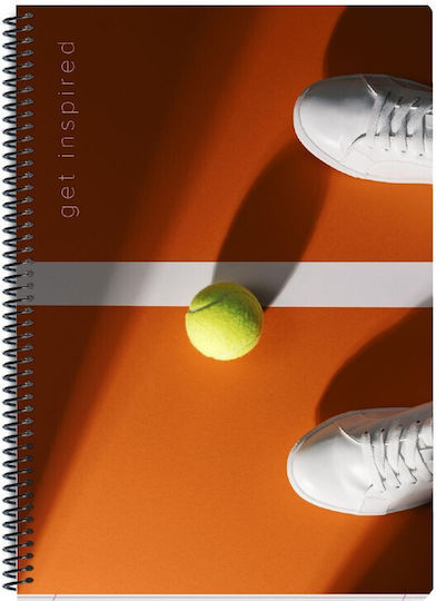 Skag Spiral Notebook Ruled A4 90 Sheets 3 Subjects