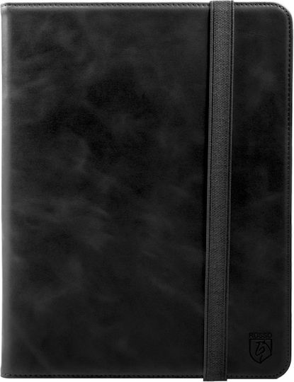 Rosso Deluxe Flip Cover Leather Black Samsung Galaxy Tab A11 Plus