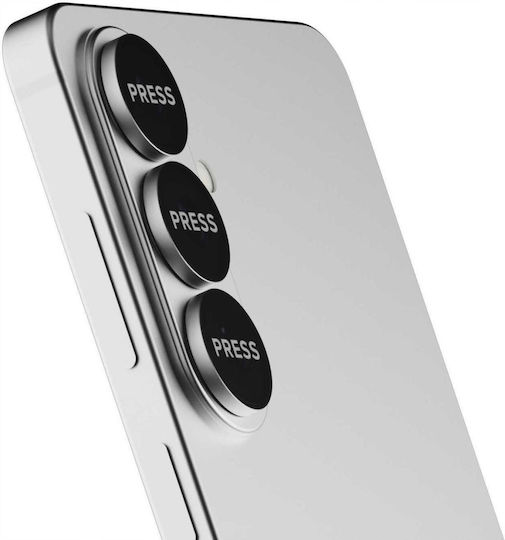 Spacecase Camera Protection Tempered Glass Silver for Samsung Galaxy S26 / S26 Plus