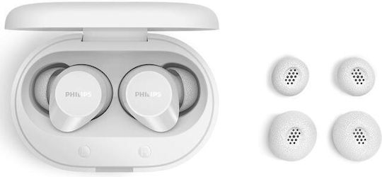 Philips TAT1300 In-ear Bluetooth Handsfree Earphones with Sweat Resistance and Charging Case White