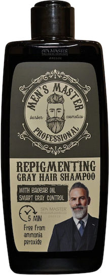 Men’s Master Χρωμοσαμπουάν Repigmenting Gray Hair Shampoo 260ml