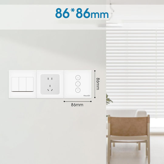 Сет 4 Прекъсвача За Щори Heuxgir Wf-cs01 Управление Чрез Alexa Google