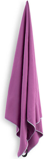 Easy Home Πετσέτα Microfiber Σώματος 200gr/m² Ροζ 150x70εκ.