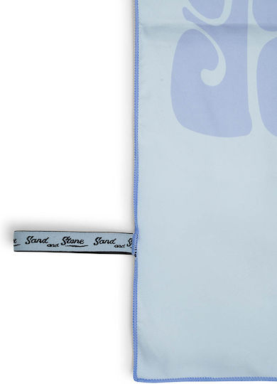 Easy Home Πετσέτα Microfiber Σώματος 200gr/m² Γκρι 150x70εκ.