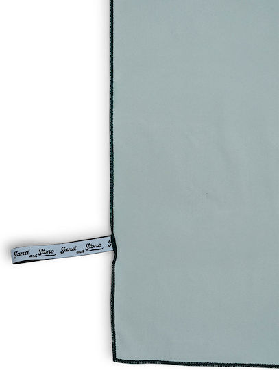 Easy Home Микрофибърна Кърпа За Body 200гр/м² Сива 150x70см