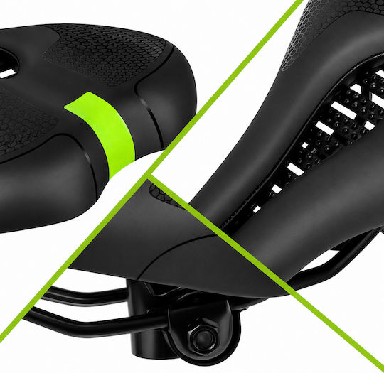 Fahrradsattel Carbon Schwarze 280 x 140 mm