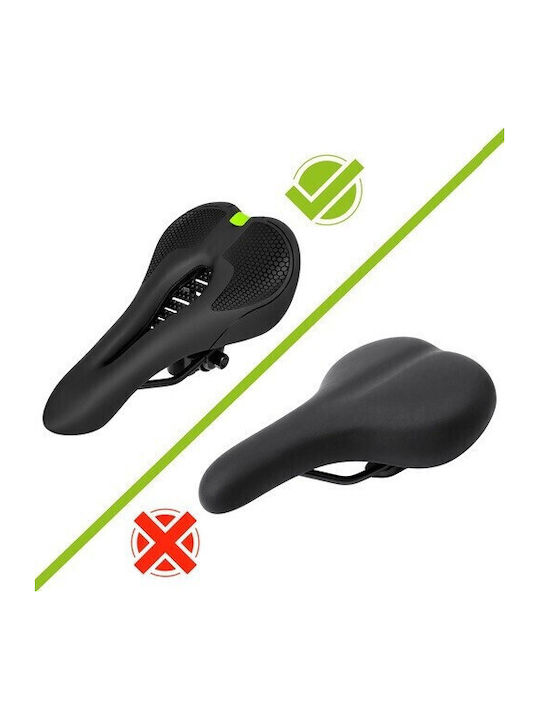 Fahrradsattel Carbon Schwarze 280 x 140 mm