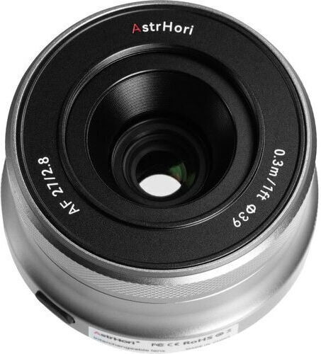 AstrHori Obiectiv Foto Crop AF 27mm F/2.8 Fix pentru Nikon Z Montaj Argintiu