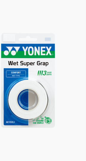 Yonex Overgrip Λευκό 1τμχ