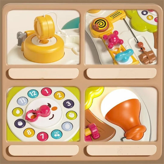 Moni Baby Educational Activity Board with Music for 12+ Months