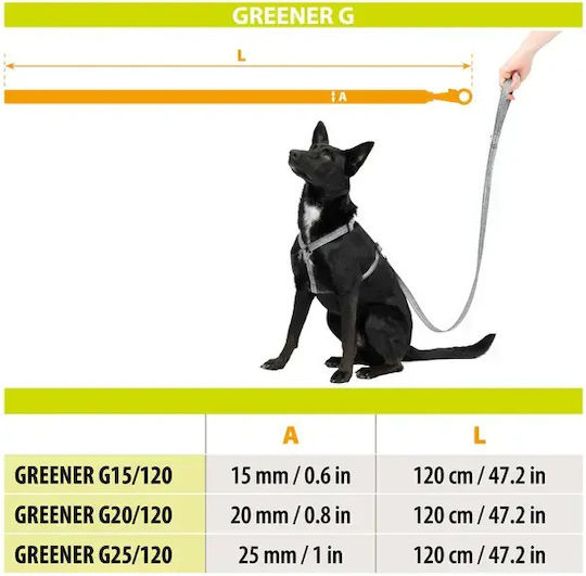Ferplast Dog Leash/Lead Strap Large in Gray Color