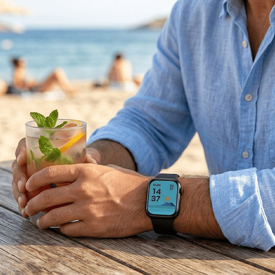 Unitek Q33 Smartwatch (Μαύρο)