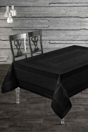 SteweHome Black Tablecloth 160x220cm