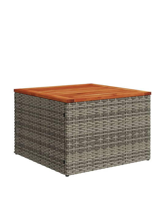 Garten- und Outdoor-Möbelsets 6 Stück Grau mit Kissen