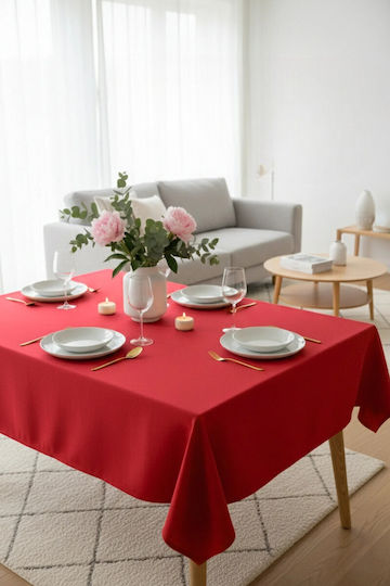 SteweHome Tischtuch Rote 160x160cm