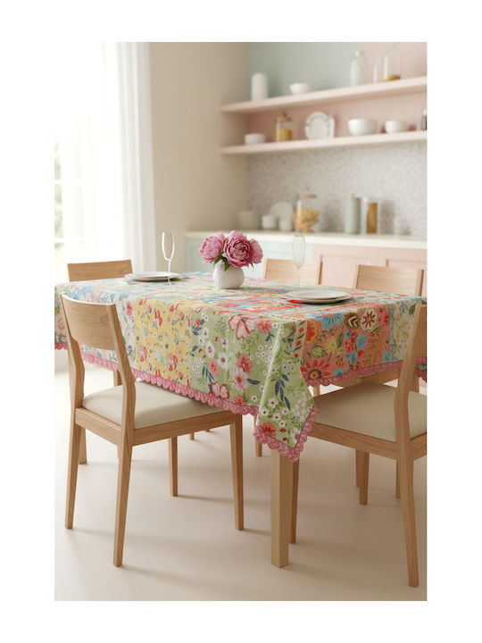 SteweHome Pink Tablecloth 140x200cm