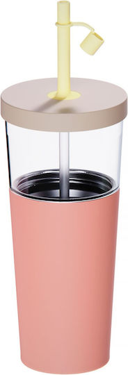 Asobu Μπουκάλι Θερμός BPA Free 845ml Pastel Peach