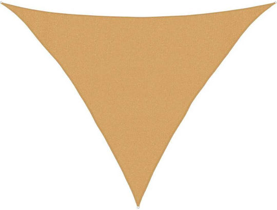vidaXL Pânză De Umbrire Triunghiulară Bej 3x4.2x4.2m 160gr/m²