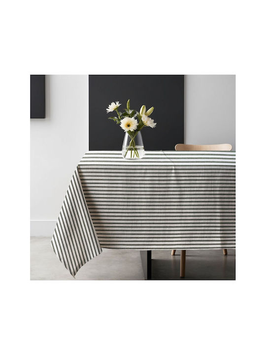 SteweHome Cotton Knitted Black Tablecloth 80x80cm