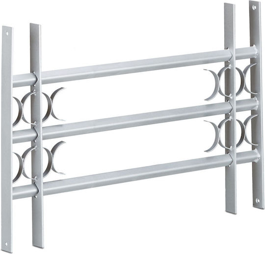 Security Grille Fittings Relaxdays Adjustable Painted Steel 30x45cm