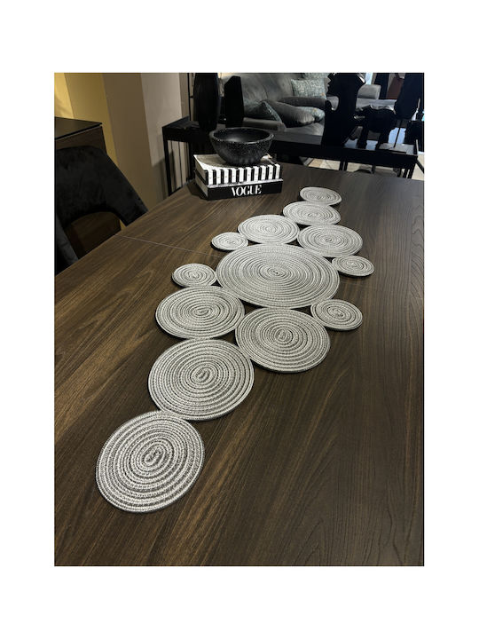 SteweHome Cotton Gray Runner 120x45cm