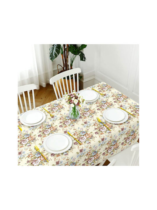 SteweHome Fleckabweisendes Orangene Tischtuch 80x120cm