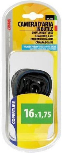 Bicycle Tyre Inner Tube 16x1.75 Air Chamber 1 Pc