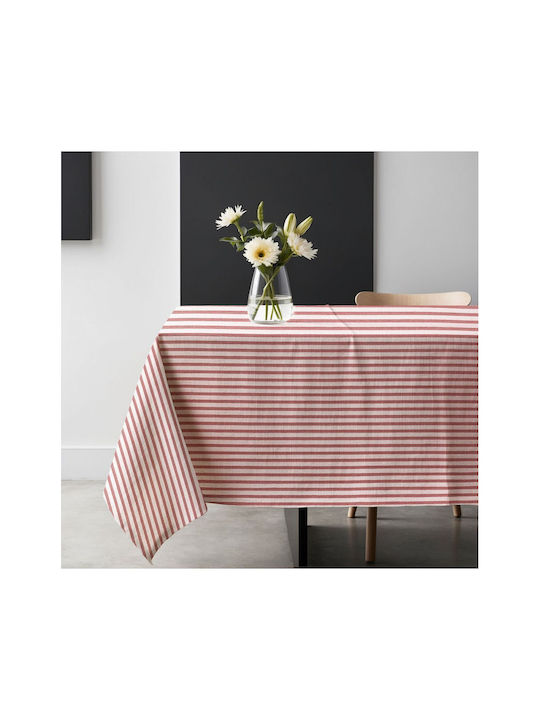 SteweHome Baumwoll Tischtuch Stricken Rote 80x80cm