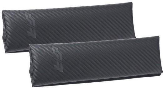 Simoni Racing Autositzgurt-Pads Schwarz 2Stück
