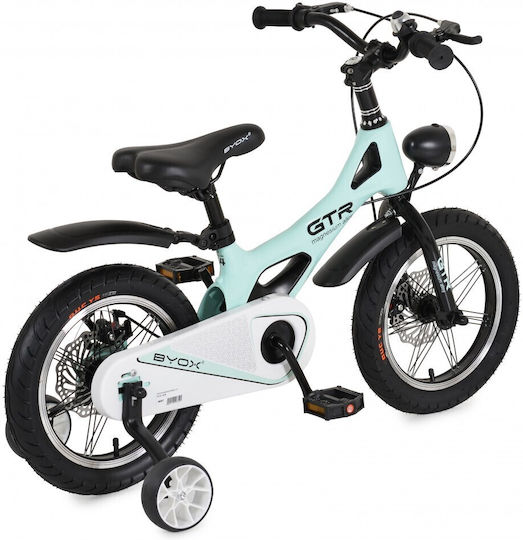 Byox Bicicletă 14" Bicicletă Copii BMX Cu Discuri De Frână Verde