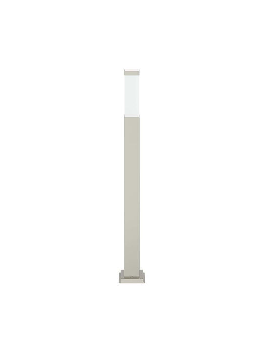 vidaXL Φωτιστικό Κολωνάκι Εξωτερικού Χώρου 40W IP44 για Ντουί E27 Ασημί