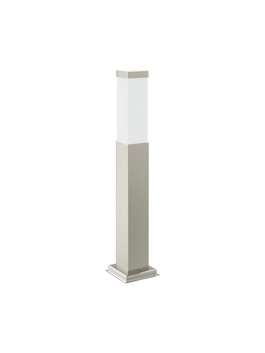 vidaXL Outdoor Small Post Floor Lamp 40W IP44 for E27 Silver