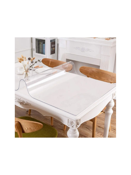 SteweHome Transparente Tischdecke 100x210cm
