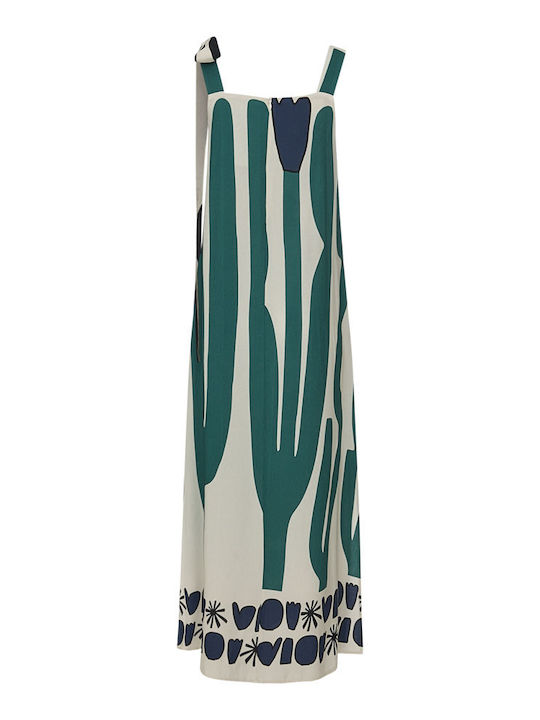 Sommer Maxi Damenkleid Petrol