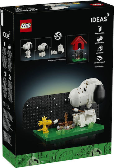 LEGO Ideas Peanuts: Къщичката на Снупи за 3+ Години 964 Бройки